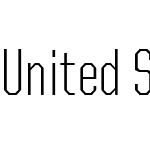 United Sans Cond TT