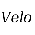 Velo Serif Text TT