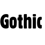 Gothic821 Cn TL