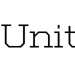 United Serif SemiExt TT