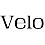 Velo Serif Display TT