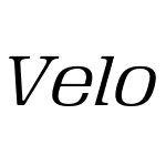 Velo Serif Display TT