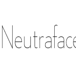 Neutraface Condensed