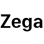 Zega Text Semibold TTF Trial