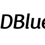 D Blues Italic Free