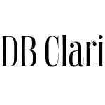 DB Clariday Serif