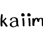 kaiimukfont2