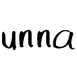 unnamedfont