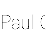 Paul Grotesk Soft Thin-Trail