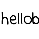 helloboomfont