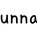 unnamedfont