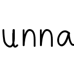 unnamedfont