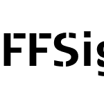 FF Signa Stencil Pro Bold