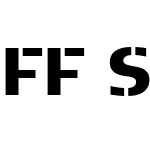 FF Signa Stencil Pro Black