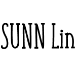 SUNN Line Serif