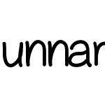 unnamedfont