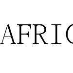 AFRICANREPUBLICfont