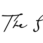 The Signature