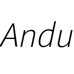 Andulka Sans