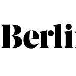 Berlingske Serif Stencil