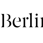 Berlingske Serif Stencil