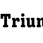 Triunfo Black Condensed