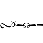 BlackScriptW95-Ornaments