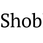 Shobhika Regular