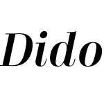 Didonesque Medium Italic