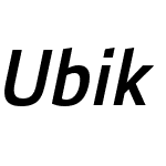 UbikGroteskW03-MediumItalic