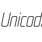 Unicod Pro Condensed