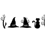 silhouette halloween