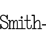Smith-PremierTypewriterBold