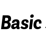 BasicSansAltCndW00-BoldIt