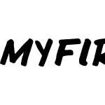 MyFirstFont
