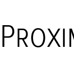 Proxima Nova S Condensed