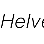 Helvetica Now Text