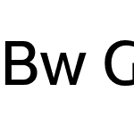 Bw Glenn Sans Medium