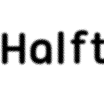 Halftone Font