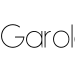 Garold Logo Typeface