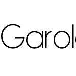 Garold Logo Typeface