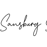 Sansburg Signature