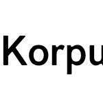 Korpus GroteskB