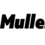 MullerNarrowW00-HeavyItalic