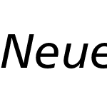 Neue Frutiger Thai Trad