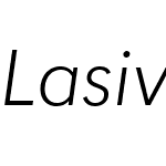 LasiverW00-LightItalic