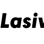 LasiverW00-BlackItalic