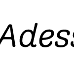 AdessoW03-LightItalic