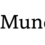 Mundo Serif