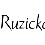 Ruzicka Freehand LT Std